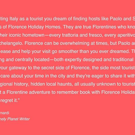 Florence Holiday Homes Ponte Vecchio Exterior foto